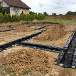 Wykonanie fundamentów pod budowę domu jednorodzinnego w Krzyżanowicach - BAUMAG - fot.9