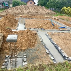 Wykonanie fundamentów pod budowę domu jednorodzinnego w Krzyżanowicach - BAUMAG - fot.11