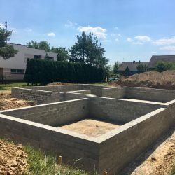 Wykonanie ścian fundamentowych pod budowę domu jednorodzinnego w Krzyżanowicach - BAUMAG - fot.4