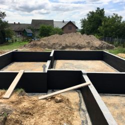 Wykonanie ścian fundamentowych pod budowę domu jednorodzinnego w Krzyżanowicach - BAUMAG - fot.8