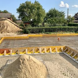 Wykonanie fundamentów i instalacji wod - kan pod budowę domu jednorodzinnego z garażem w Krzyżanowicach - BAUMAG - fot.3