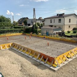 Wykonanie fundamentów i instalacji wod - kan pod budowę domu jednorodzinnego z garażem w Krzyżanowicach - BAUMAG - fot.4