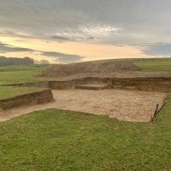 Przygotowanie działki pod budowę domu jednorodzinnego w Owsiszczach - BAUMAG - fot.1