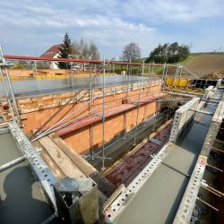 Budowa domu jednorodzinnego Bojanów - strop, fot. 13