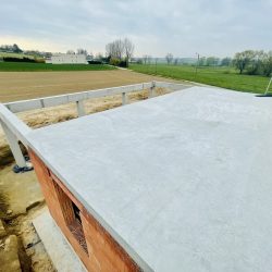 Budowa domu jednorodzinnego Bojanów - wykonywanie kondygnacji budynku, fot. 15