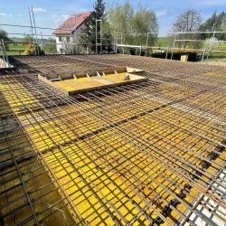 Budowa domu jednorodzinnego Bojanów - strop 2, fot. 18