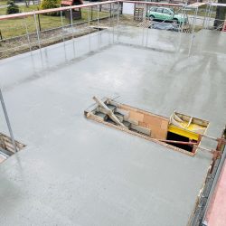 Budowa domu jednorodzinnego Nowa Wioska - stropy, fot. 16