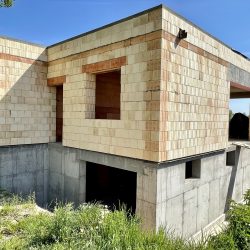 Budowa domu dwupiętrowego z dachem płaskim - Nowa Wioska, fot. 22