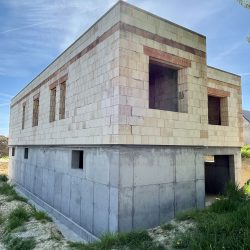 Budowa domu dwupiętrowego z dachem płaskim - Nowa Wioska, fot. 24