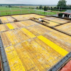 Budowa domu jednorodzinnego Tworków - wykonanie stropów, fot. 11