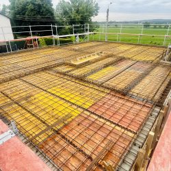 Budowa domu jednorodzinnego Tworków - wykonanie stropów, fot. 12