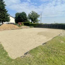 Budowa domu jednorodzinnego Tworków - wykonanie fundamentów, fot. 2